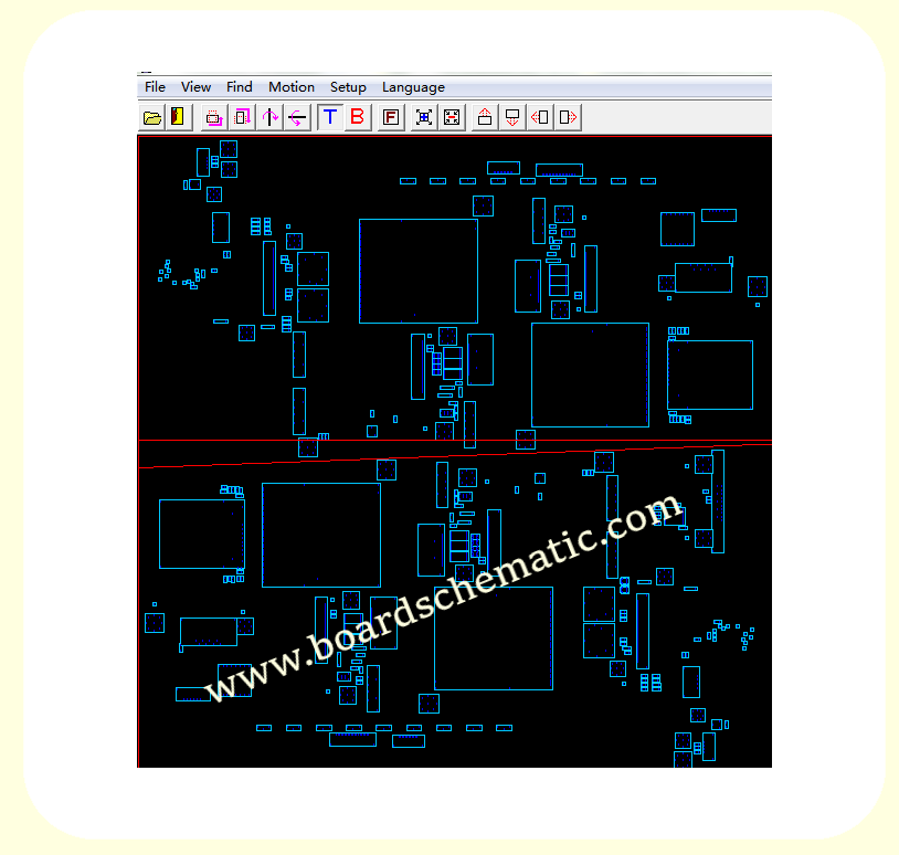 Toshiba Satellite T110/T115 Board view